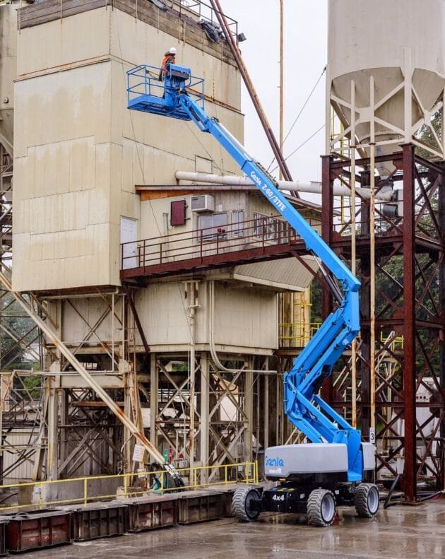 La nacelle articulée Diesel de 20m